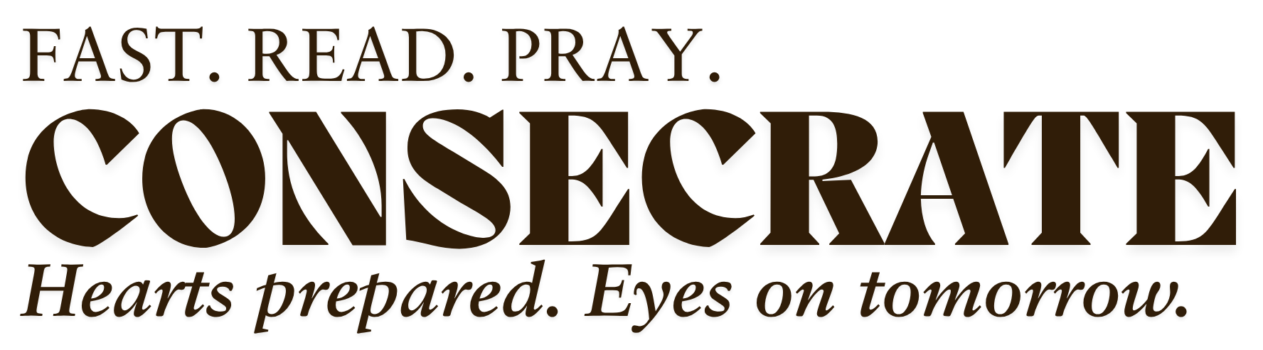 Consecrate
